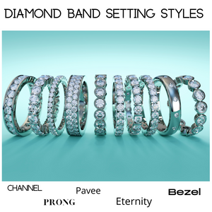 Diamond Bands and Diamond Setting Types